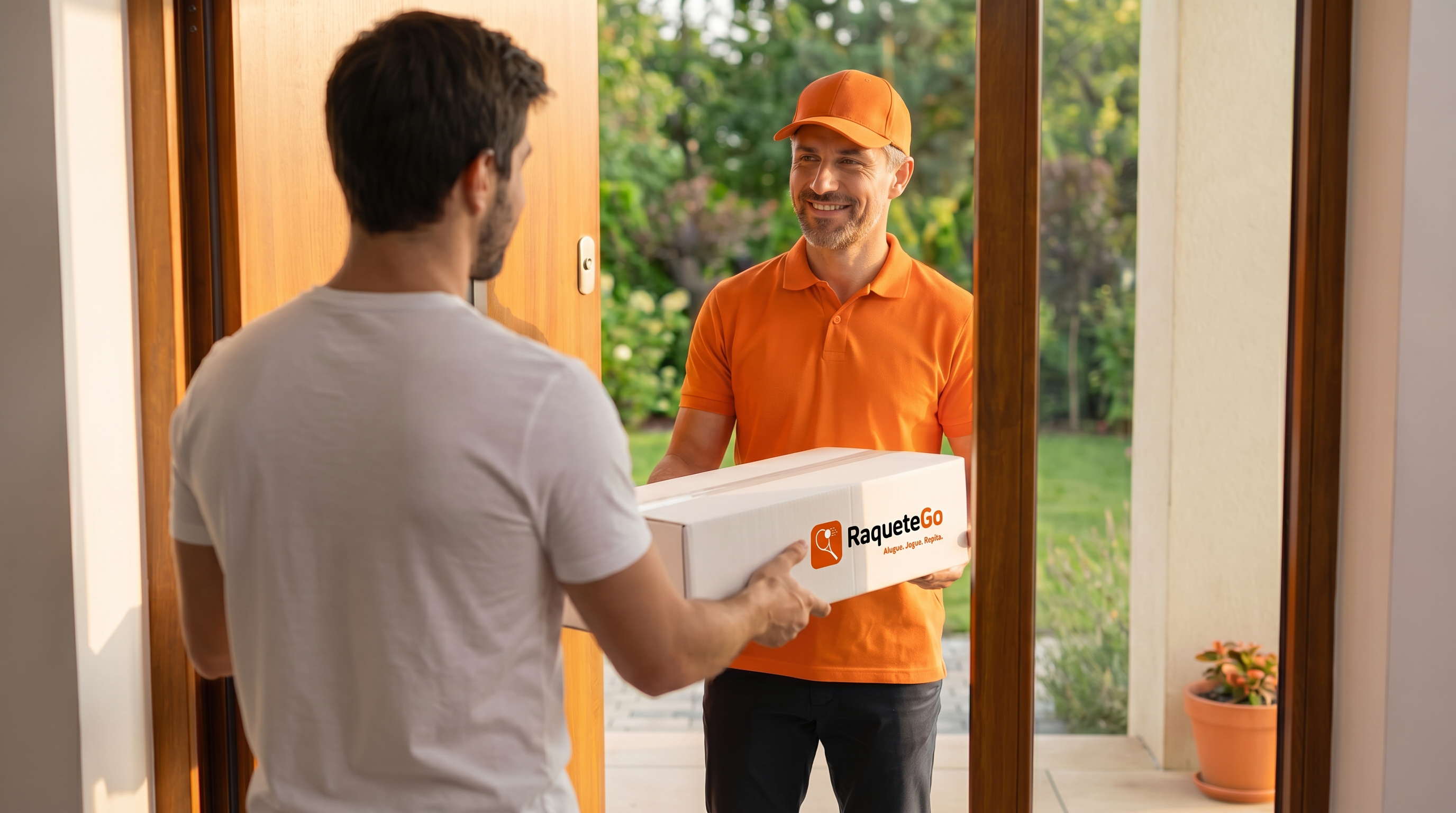 Receba com comodidade